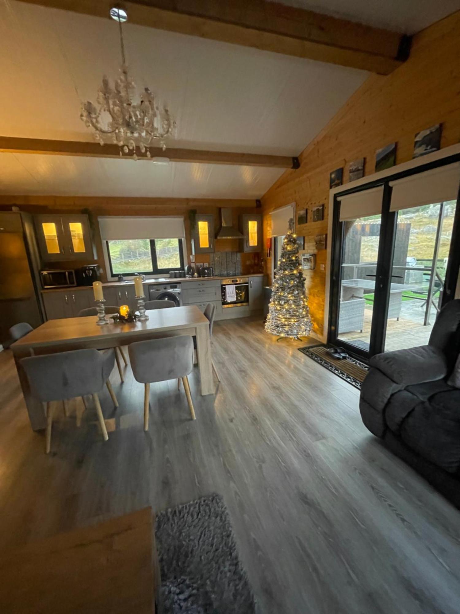 The Lodge Mountain View Log Cabin , Attymass Ballina Boyhollagh Exterior photo