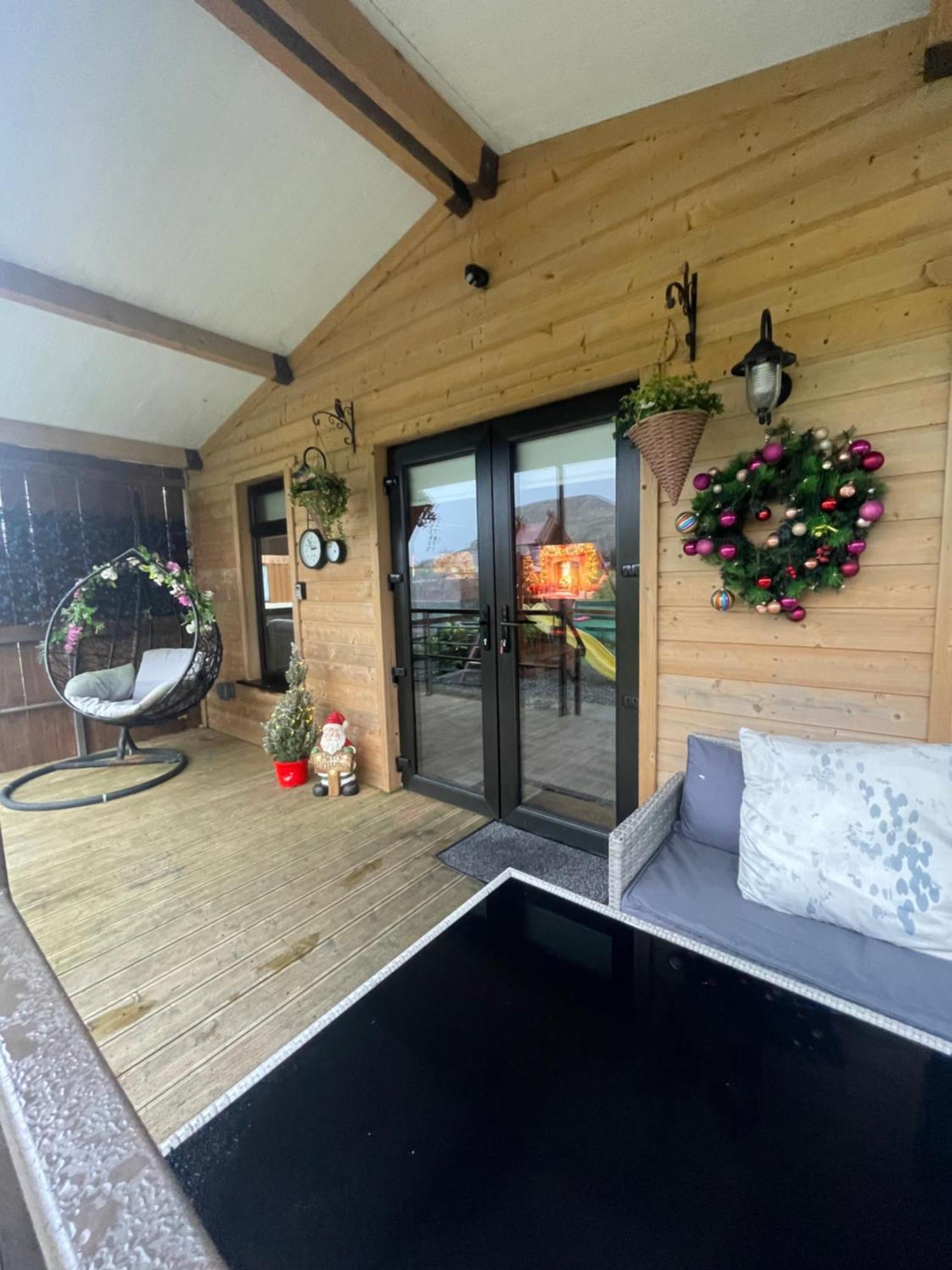 The Lodge Mountain View Log Cabin , Attymass Ballina Boyhollagh Exterior photo