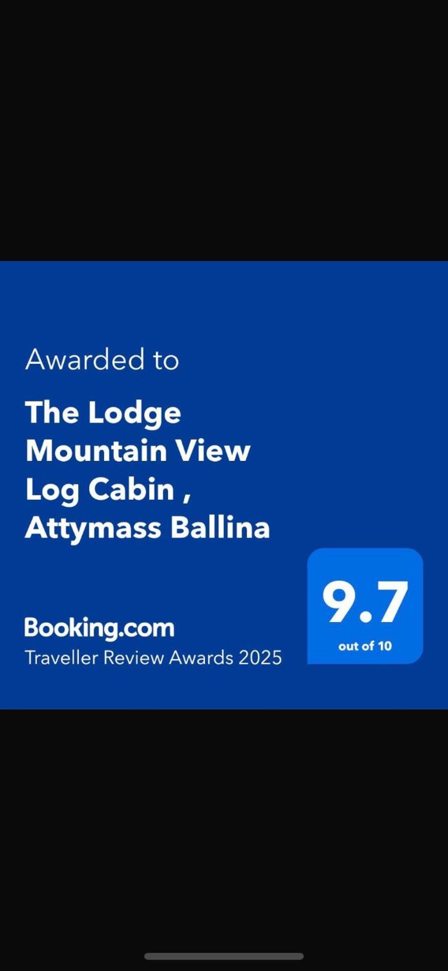 The Lodge Mountain View Log Cabin , Attymass Ballina Boyhollagh Exterior photo